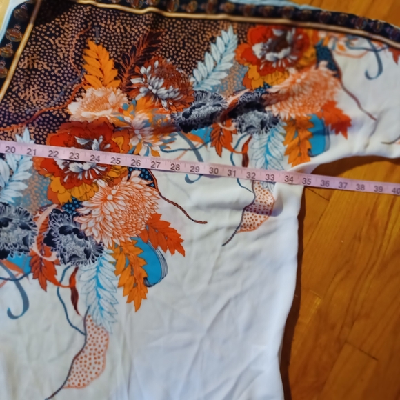 Rose & Olive beautiful top or cover up 3X - Picture 4 of 12